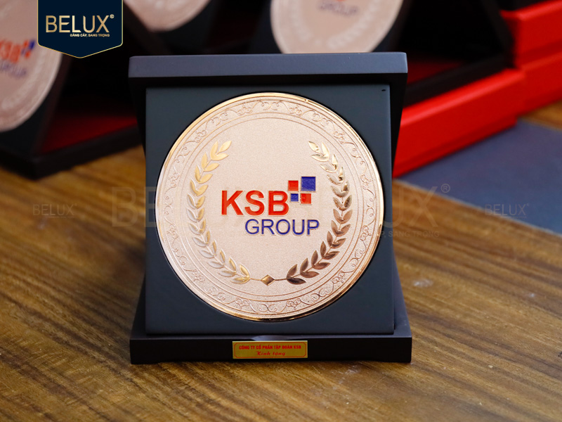 Lô hộp gỗ mặt đĩa KSB Group D14 bằng đồng thiết kế theo yêu cầu&nbsp;